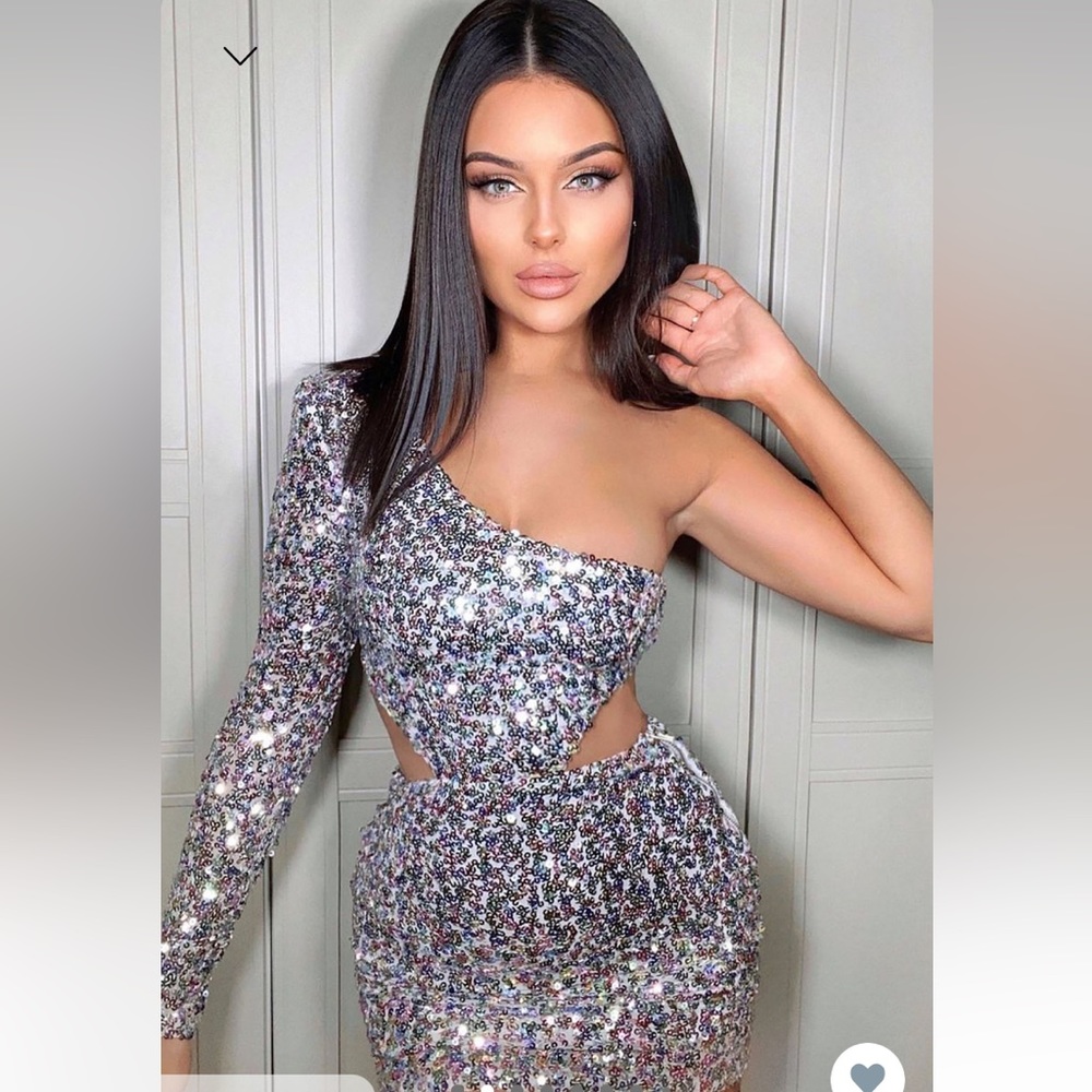 Silver dress